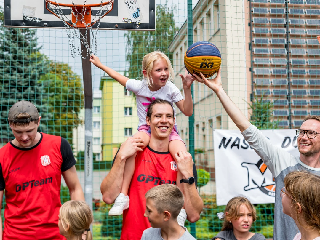 Zawodnicy Resovii Rzeszów na treningu w ramach Narodowego Dnia Sportu!