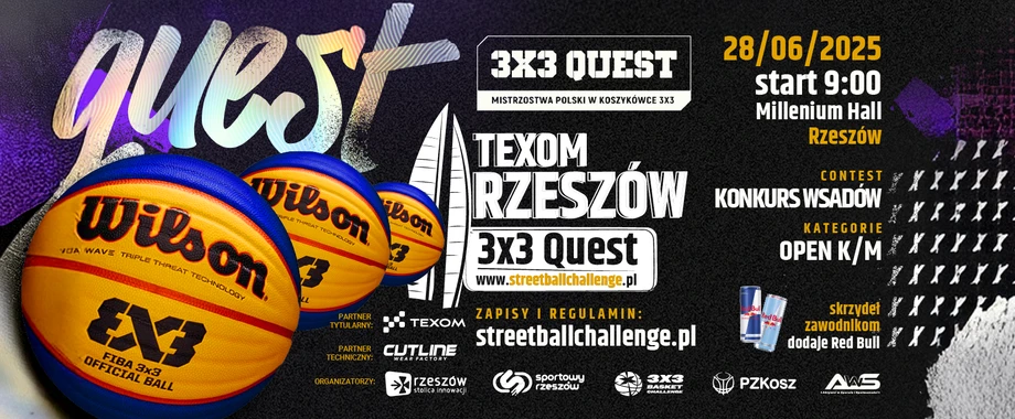 Kwalifikacje Mistrzostw Polski w koszykówce 3x3 Quest Texom Rzeszów