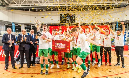 Młodzieżowe Mistrzostwa Polski U-19 w futsalu: Rekord Bielsko-Biała pokonał w finale Constract Lubawa