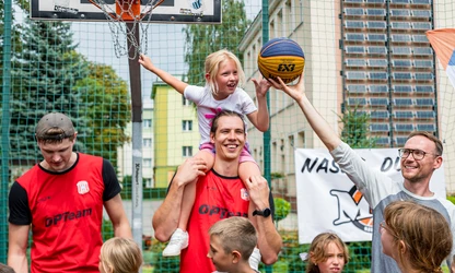 Zawodnicy Resovii Rzeszów na treningu w ramach Narodowego Dnia Sportu!