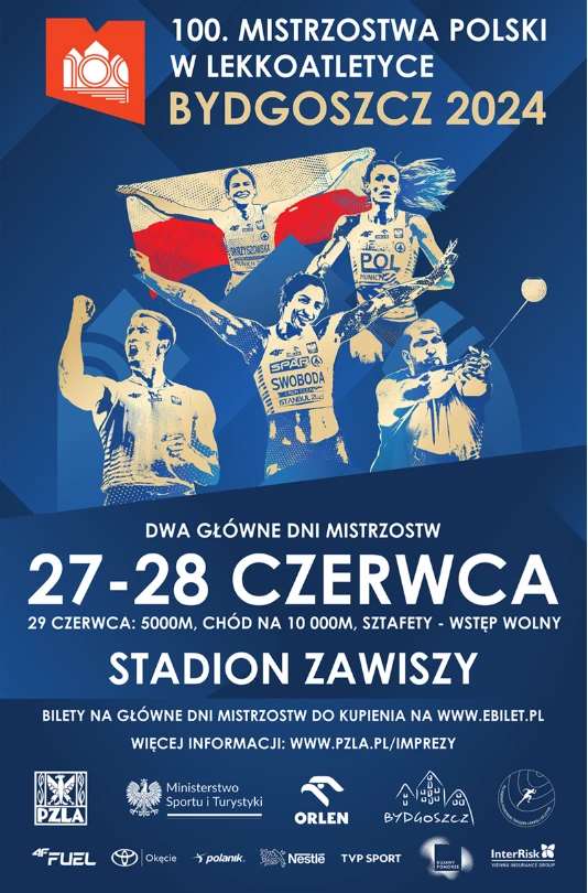 Jubileuszowe 100. Mistrzostwa Polski w Lekkiej Atletyce w Bydgoszczy: Ostatnia szansa na kwalifikacje olimpijskie