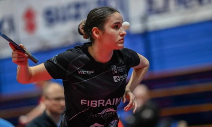 Zuzanna Wielgos Vice-mistrzynią Polski w grze pojedynczej seniorek w tenisie stołowym!  Trzy medale dla Fibrain AZS Politechnika!