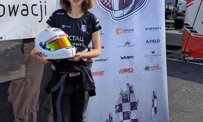 Natalia Machaj oraz Oskar Chmiel na Kartingowych Mistrzostwach Polski