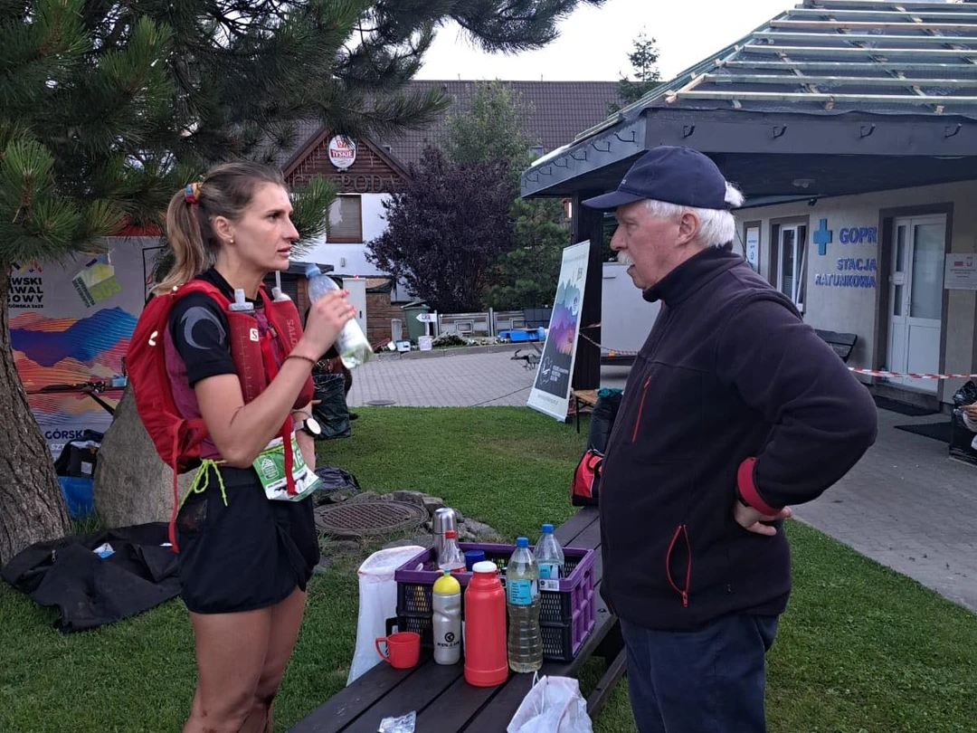 Anna Kapica na podium Dolnośląskiego Festiwalu Biegów Górskich