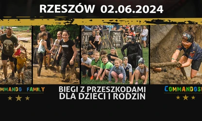 Bieg z przeszkodami dla dzieci oraz dla rodzin!