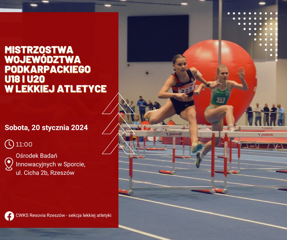 Mistrzostwa Województwa Podkarpackiego U18 i U20 w lekkiej atletyce