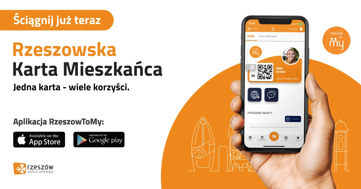 Załóż Rzeszowską Kartę Mieszkańca