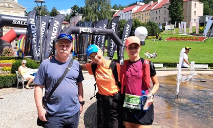 Anna Kapica na podium Dolnośląskiego Festiwalu Biegów Górskich